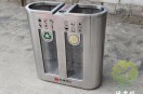 匠心鑄就品質杭州地鐵站不銹鋼分類垃圾桶定制方案
