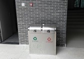 學校不銹鋼環保分類垃圾桶生產廠家