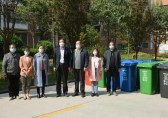 捐贈分類垃圾桶，助力家園環境提升