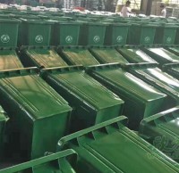 廣安市再增分類環保鋼制垃圾桶助力創文