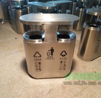 室內(nèi)機(jī)場不銹鋼分類垃圾箱
