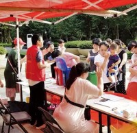 靈溪巧用主題黨日推廣生活垃圾分類知識