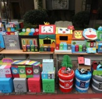 參與設(shè)計分類垃圾桶 宣傳推廣垃圾分類知識