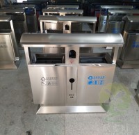 戶外不銹鋼分類垃圾箱批發(fā)