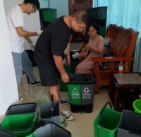 泥溪鎮分類垃圾桶“上崗”助力人居環境提升