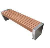 小區(qū)物業(yè)不銹鋼園林椅排椅