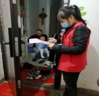 五七社區開展垃圾分類入戶宣傳活動