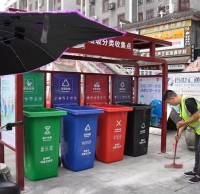 耒陽也有垃圾分類箱房啦！