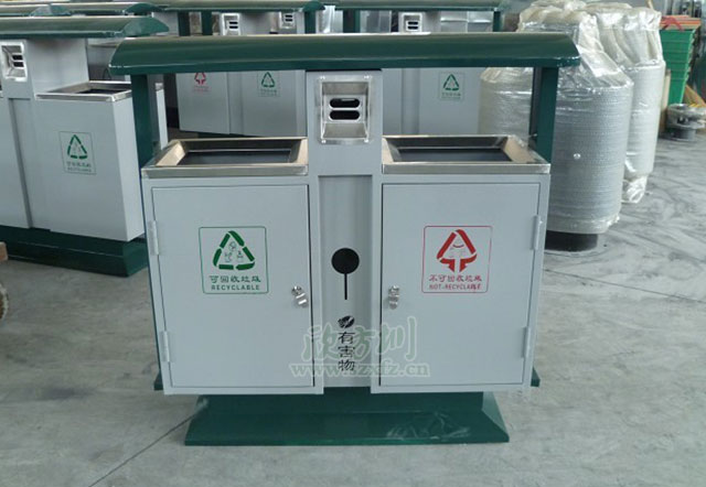 分類鋼制垃圾桶