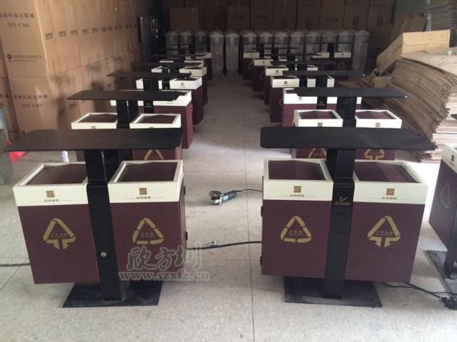 房地產鋼制垃圾桶